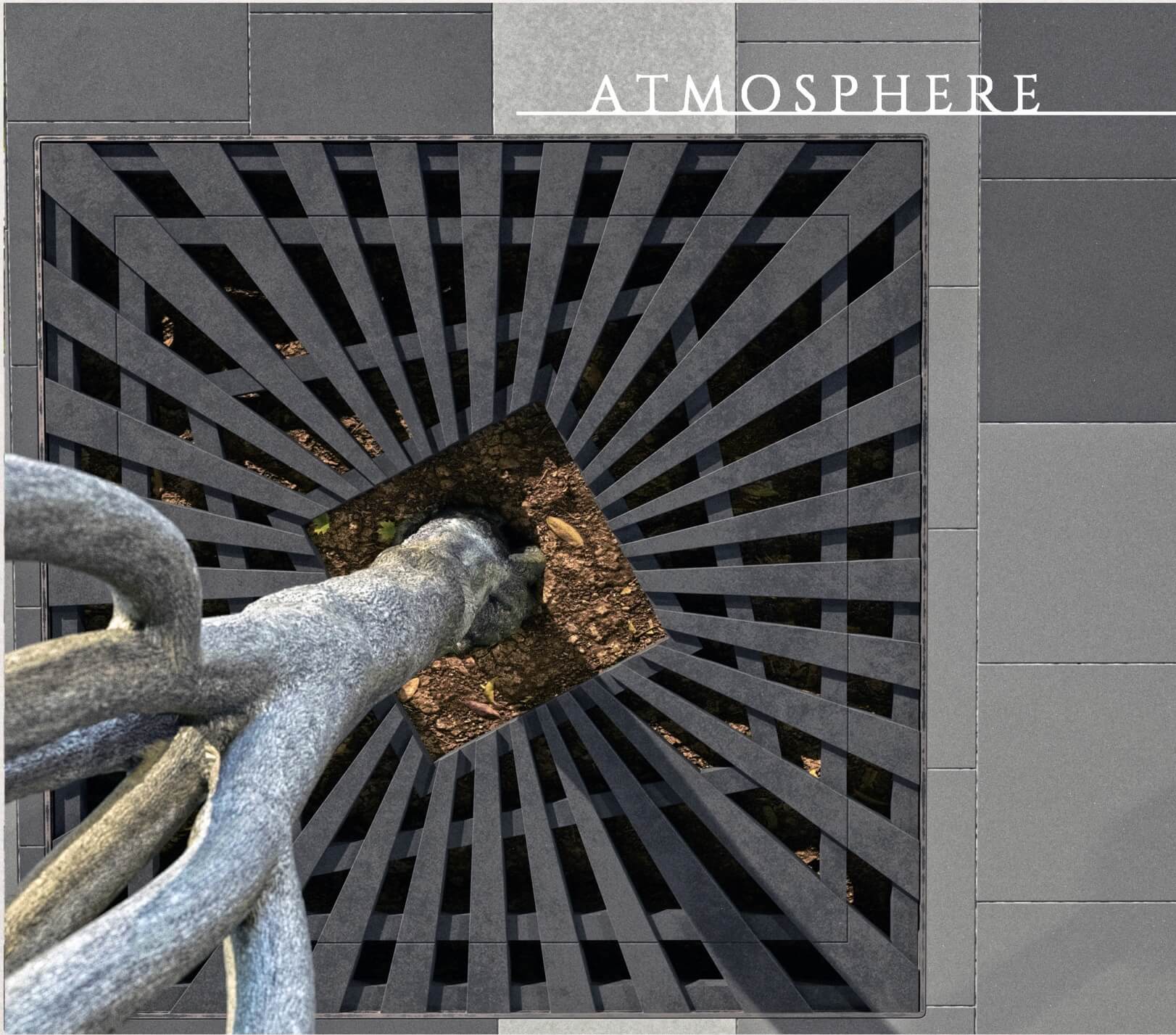 Приствольная решетка для дерева ZKING ATMOSPHERE 1.2х1.2м Черная в Одинцово фото