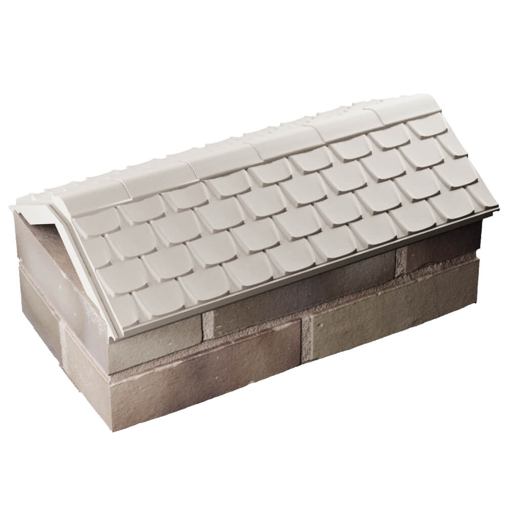 Парапет Zking Эльбрус Бежевый с посадкой на 1 кирпич (255мм) в Одинцово фото