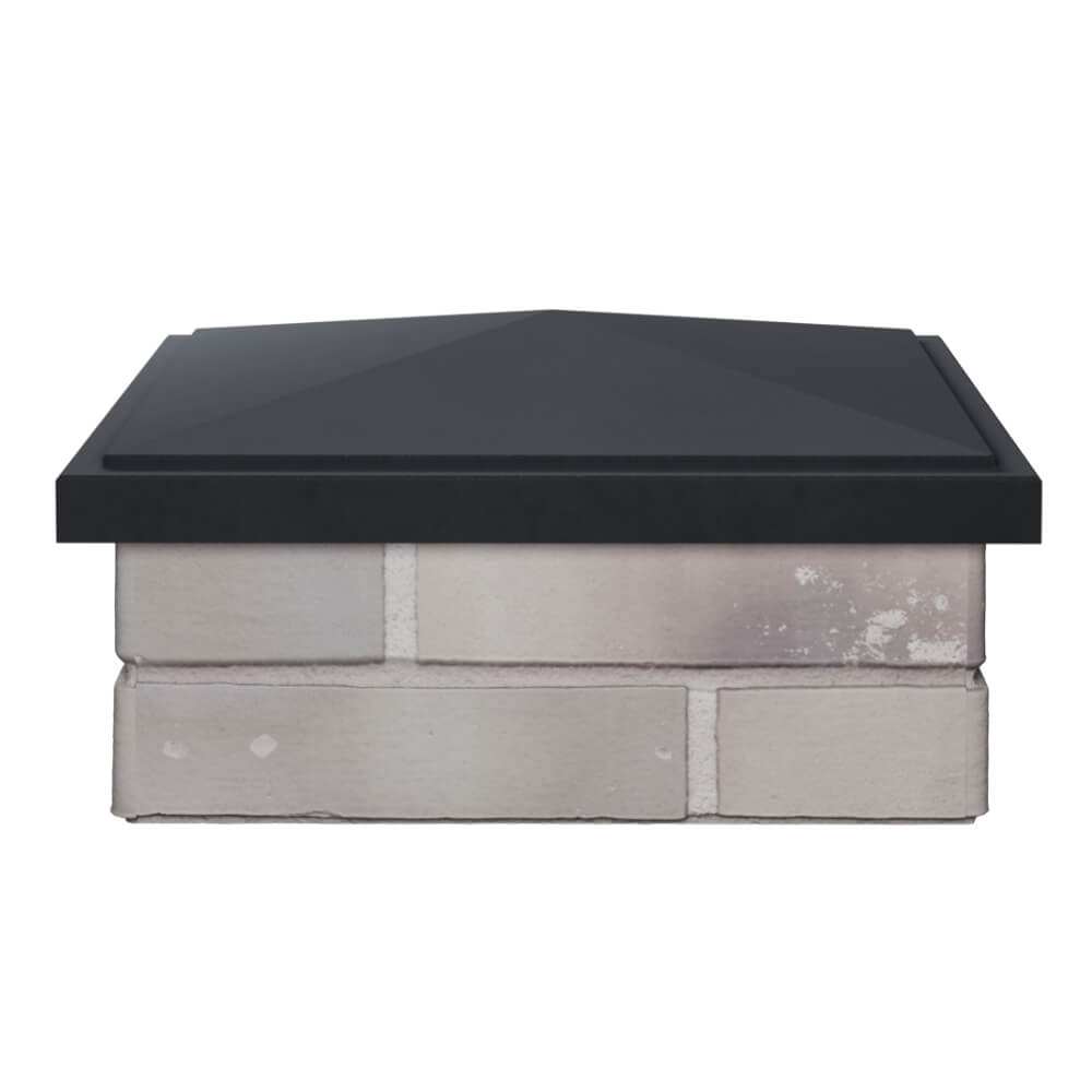 Колпак Zking БонаМоно Серый на столб 1.5х1.5 кирпича (385х385, 400х400мм) Одинцово фото