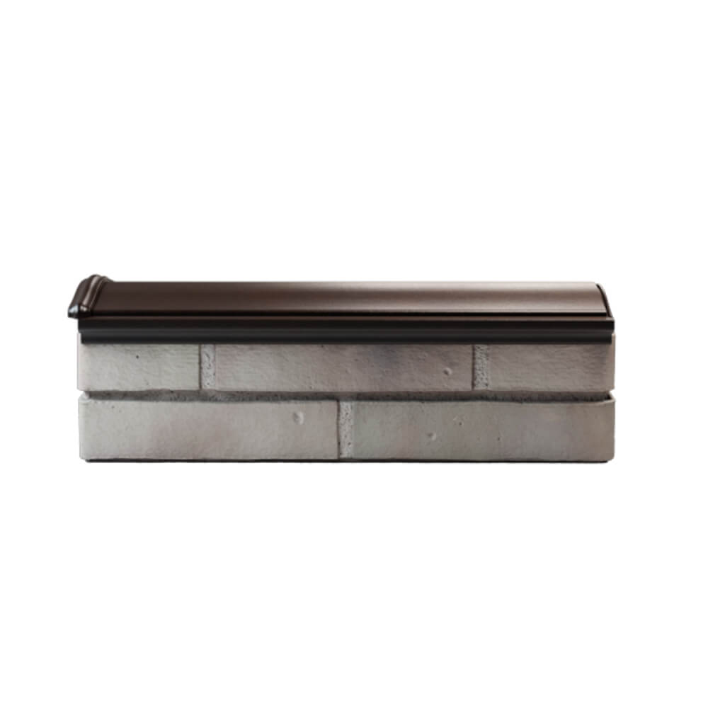 Парапет Zking Монблан Коричневый посадка на 0.5 кирпича (130мм) в Одинцово фото