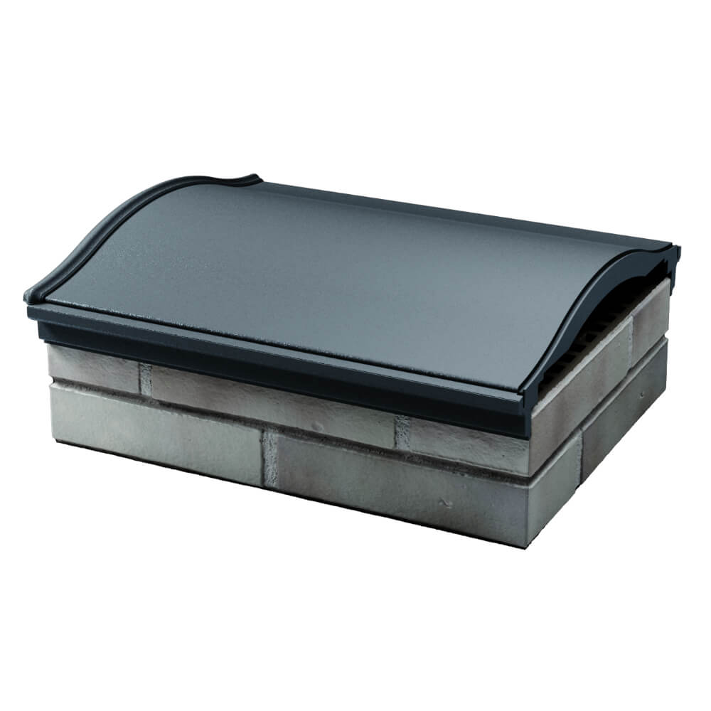 Парапет Zking Монблан Серый посадка на 1.5 кирпича (355/385мм) в Одинцово фото