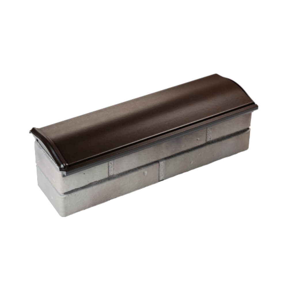 Парапет Zking Монблан Коричневый посадка на 0.5 кирпича (130мм) в Одинцово фото