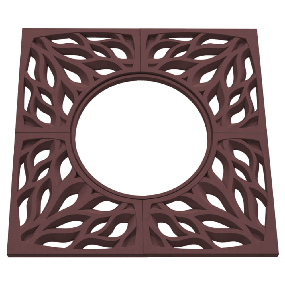 Приствольная решетка для дерева ZKING CRUST 1.2х1.2м Коричневая в Одинцово фото