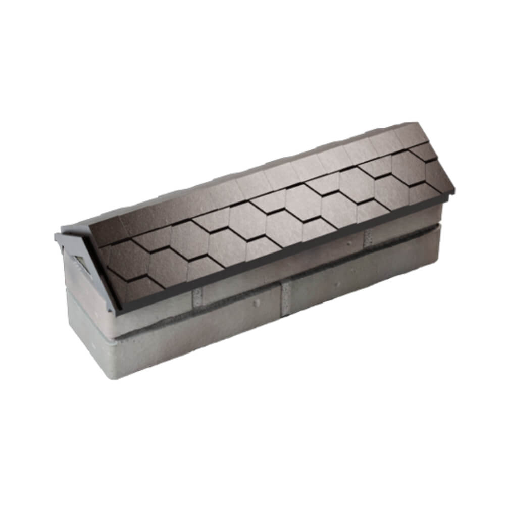 Парапет Zking Эверест Коричневый с посадкой на 0.5 кирпича (130мм) в Одинцово фото