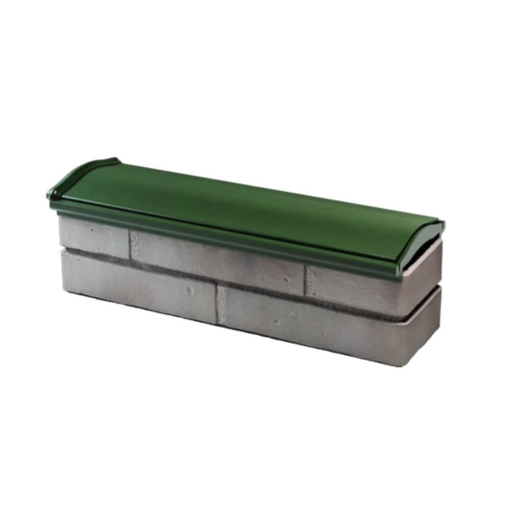 Парапет Zking Монблан Зеленый посадка на 0.5 кирпича (130мм) в Одинцово фото