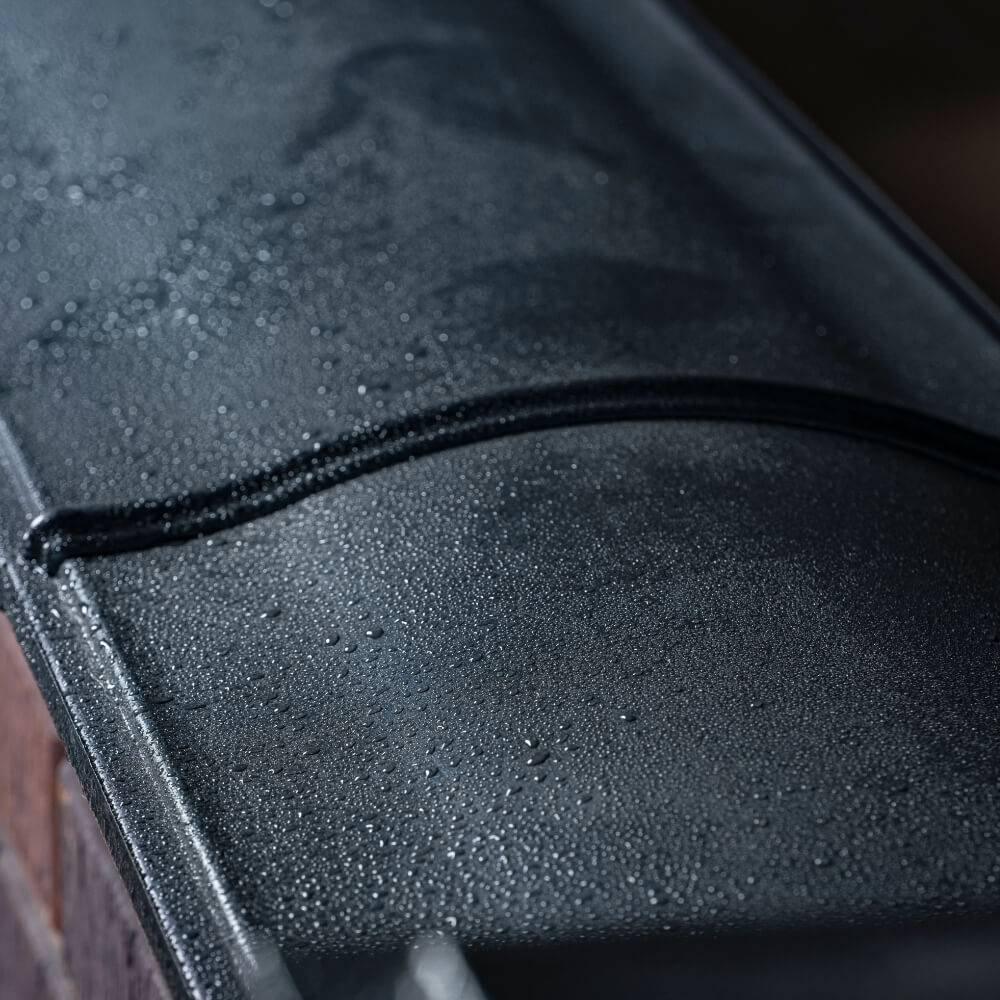 Парапет Zking Монблан Черный посадка на 0.5 кирпича (130мм) в Одинцово фото