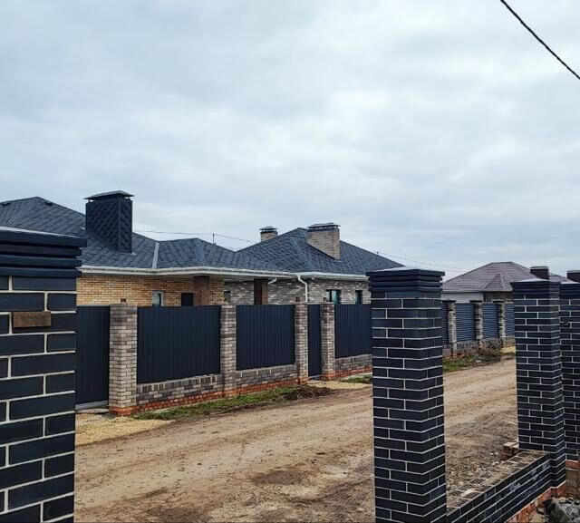 Колпак Zking Бона ХайТек Серый на столб 1.5х1.5 кирпича (385х385мм) в Одинцово фото