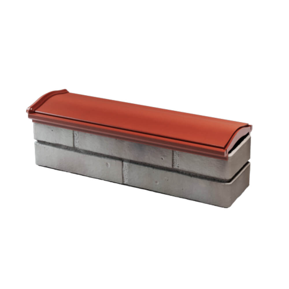 Парапет Zking Монблан Красный посадка на 0.5 кирпича (130мм) в Одинцово фото