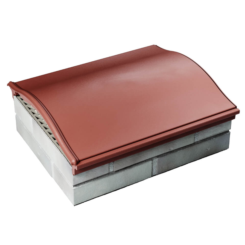 Парапет Zking Монблан Красный посадка на 1.5 кирпича (355/385мм) в Одинцово фото