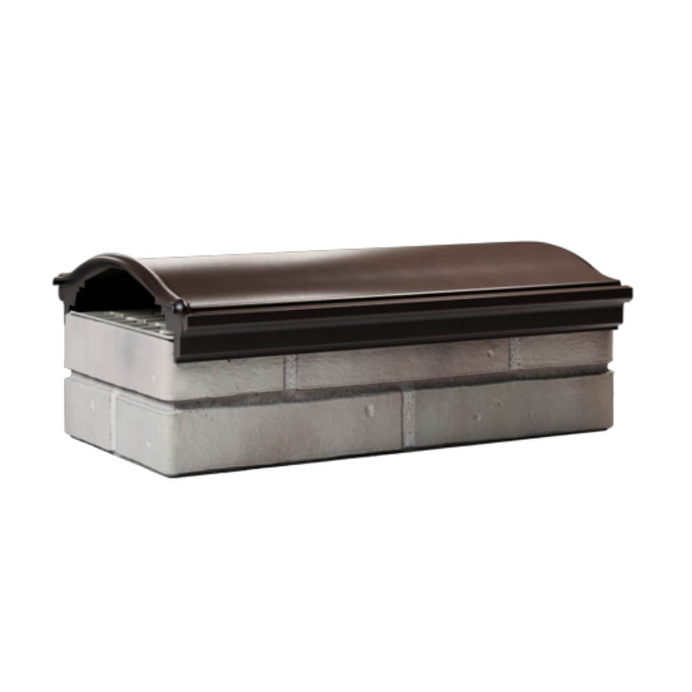 Парапет Zking Монблан Коричневый посадка на 1 кирпич (200/225/255мм) Одинцово фото