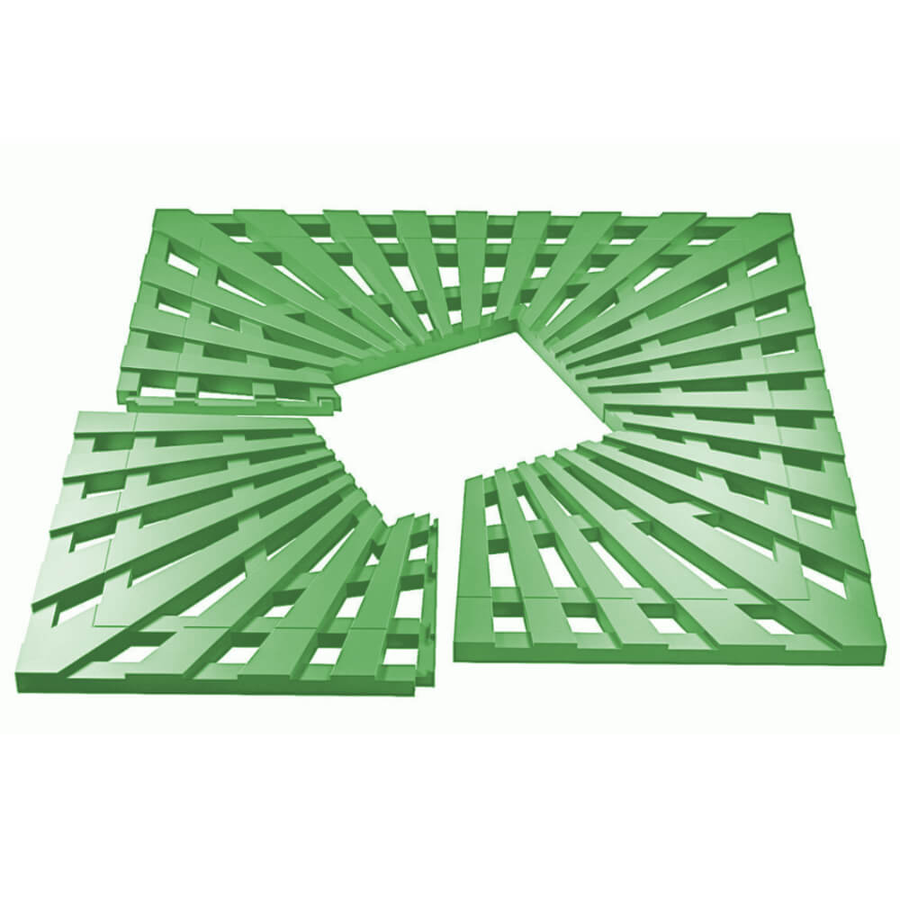 Приствольная решетка для дерева ZKING ATMOSPHERE 1.2х1.2м Зеленая в Одинцово фото