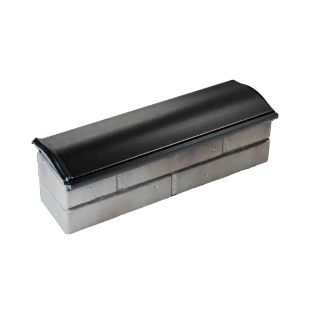 Парапет Zking Монблан Черный посадка на 0.5 кирпича (130мм) в Одинцово фото