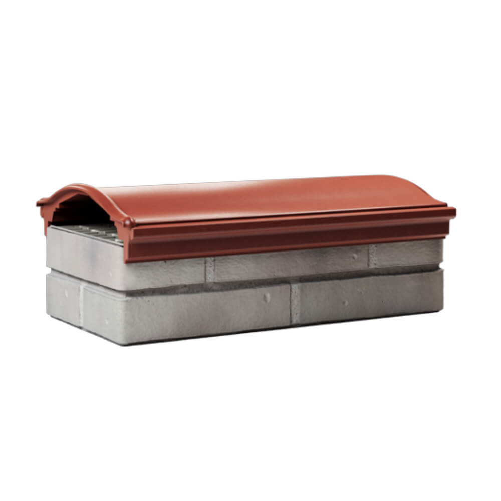 Парапет Zking Монблан Красный посадка на 1 кирпич (200/225/255мм) Одинцово фото