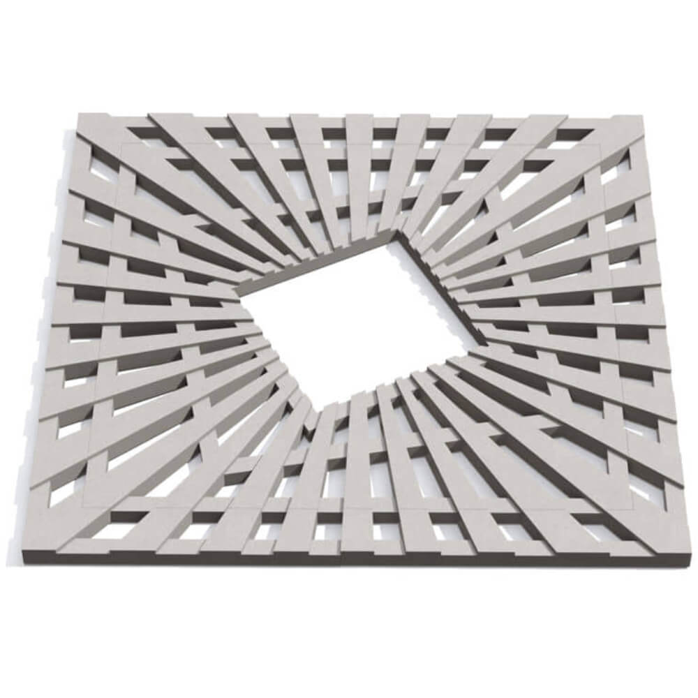 Приствольная решетка для дерева ZKING ATMOSPHERE 1.2х1.2м Бежевая Одинцово фото