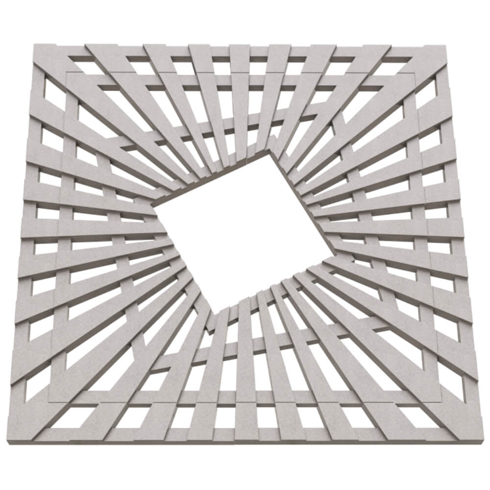 Приствольная решетка для дерева ZKING ATMOSPHERE 1.2х1.2м Бежевая в Одинцово фото