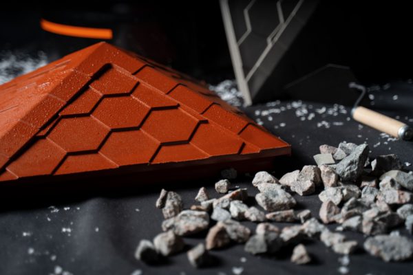 Колпак Zking Эверест Красный на столб 1.5х1.5 кирпича (390х390мм) в Одинцово фото