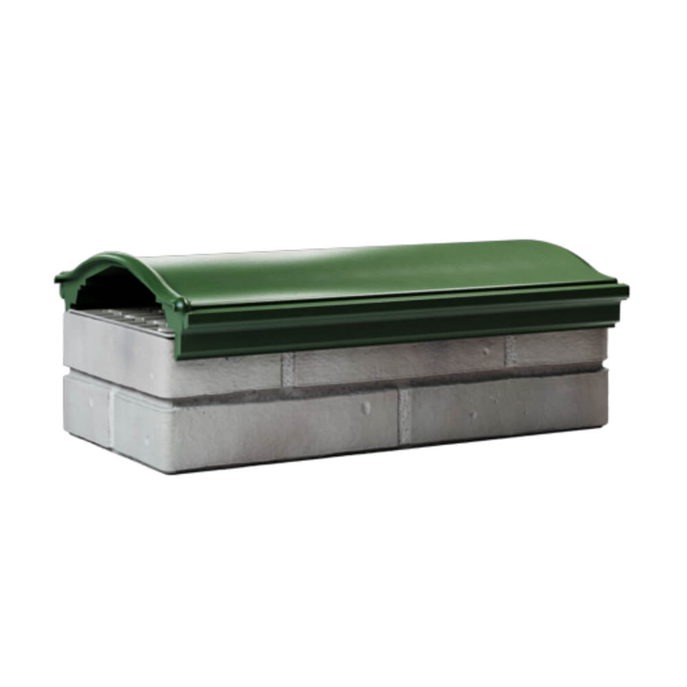 Парапет Zking Монблан Зеленый посадка на 1 кирпич (200/225/255мм) Одинцово фото