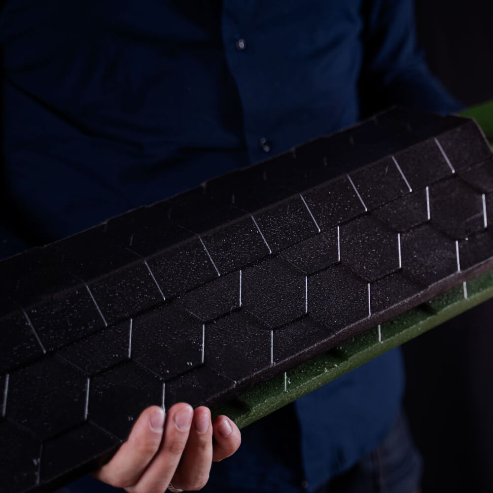 Парапет Zking Эверест Черный с посадкой на 1 кирпич (200/225/255мм) в Одинцово фото