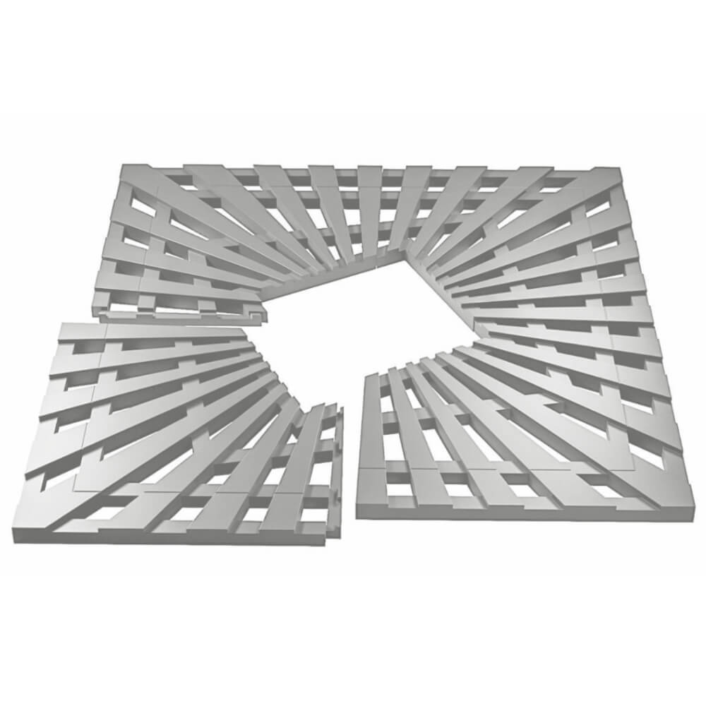 Приствольная решетка для дерева ZKING ATMOSPHERE 1.2х1.2м Бежевая в Одинцово фото