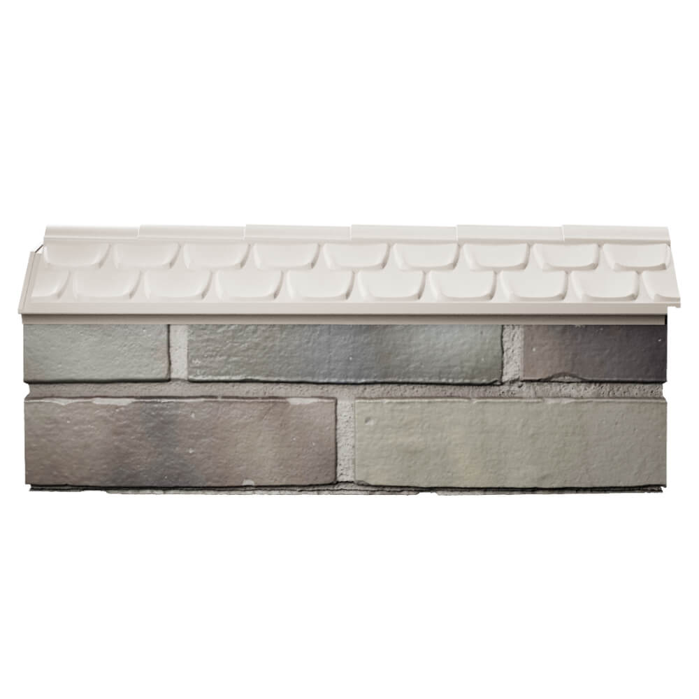 Парапет Zking Эльбрус Бежевый с посадкой на 0.5 кирпича (130мм) в Одинцово фото