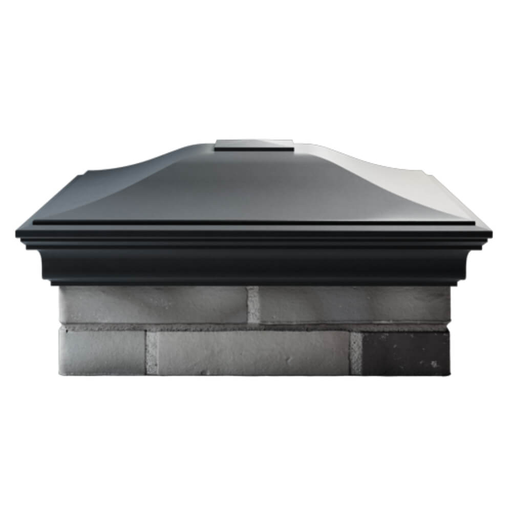 Колпак Zking Монблан Серый на столб 2х2 кирпича (515х515мм) в Одинцово фото