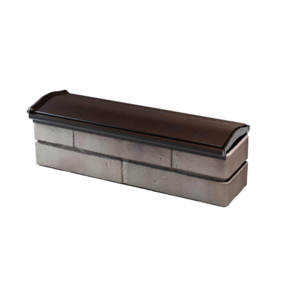 Парапет Zking Монблан Коричневый посадка на 0.5 кирпича (130мм) в Одинцово фото