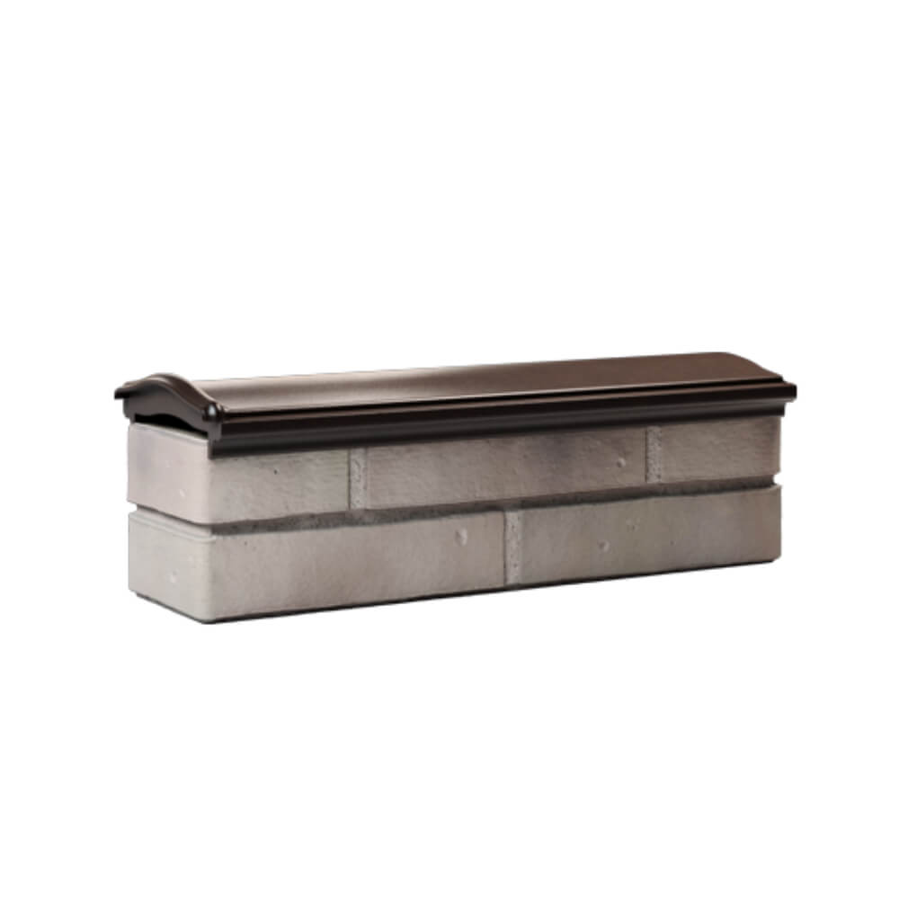 Парапет Zking Монблан Коричневый посадка на 0.5 кирпича (130мм) Одинцово фото