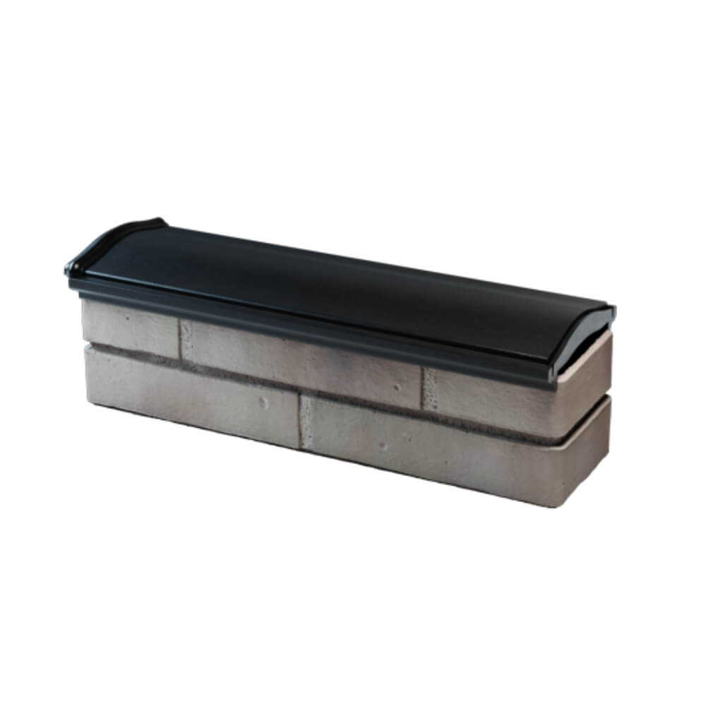 Парапет Zking Монблан Черный посадка на 0.5 кирпича (130мм) в Одинцово фото