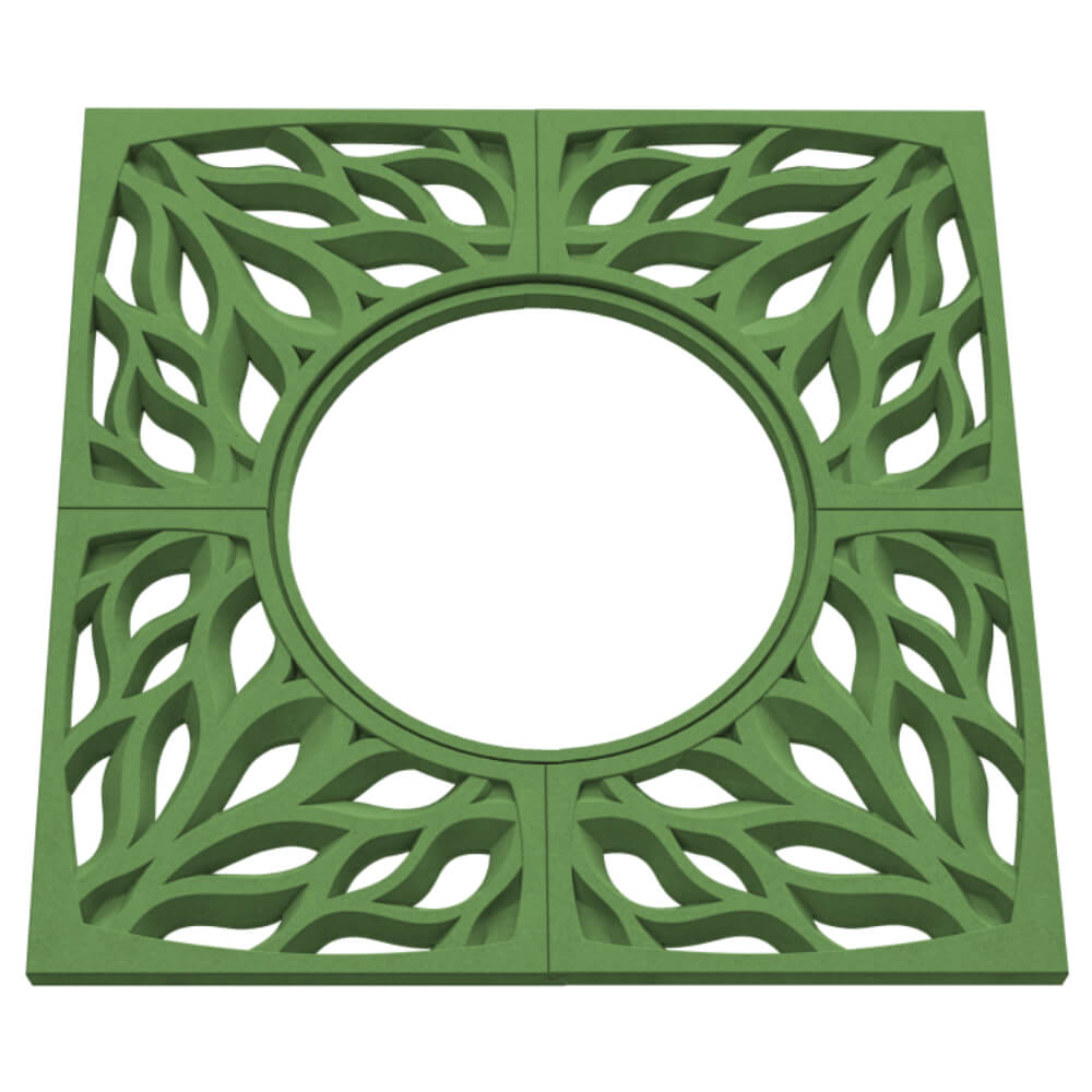 Приствольная решетка для дерева ZKING CRUST 1.2х1.2м Зеленая в Одинцово фото