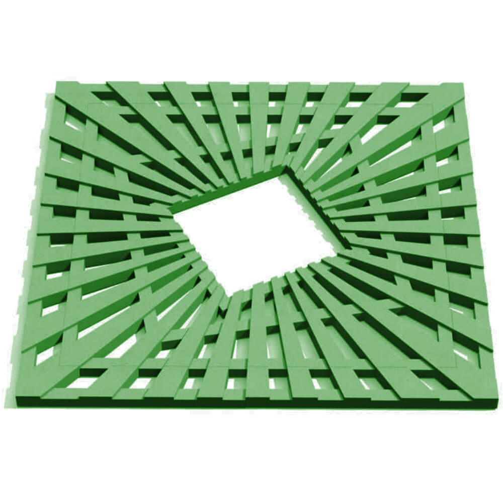 Приствольная решетка для дерева ZKING ATMOSPHERE 1.2х1.2м Зеленая Одинцово фото