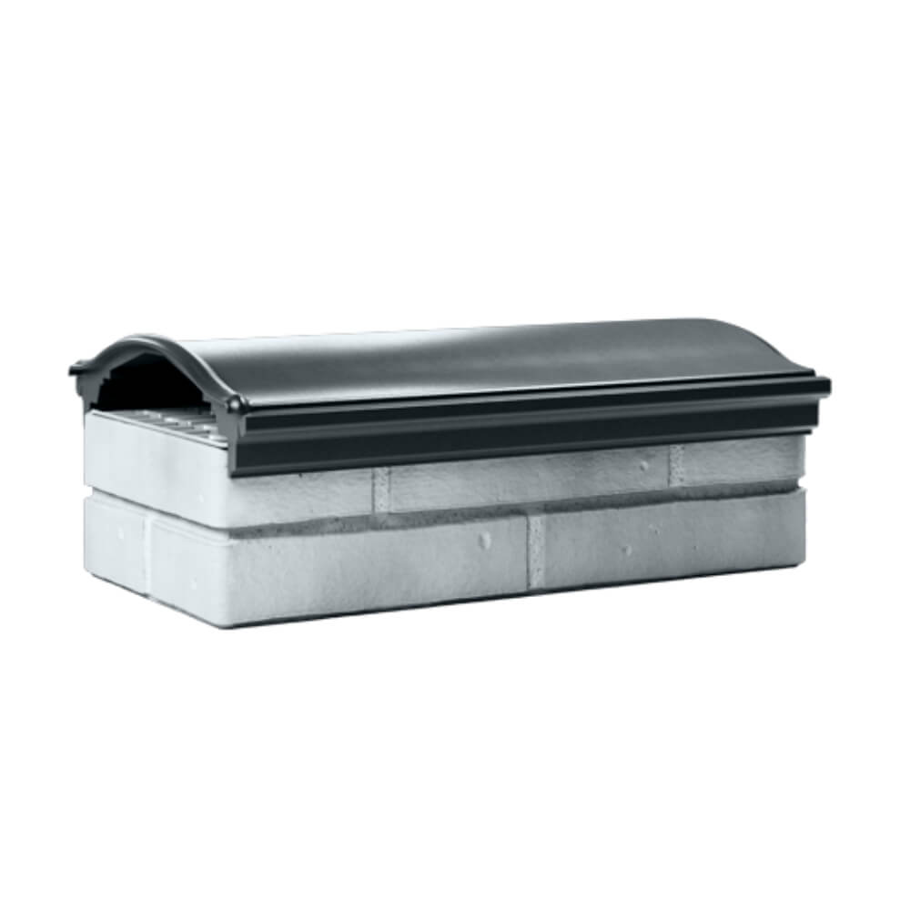 Парапет Zking Монблан Серый посадка на 1 кирпич (200/225/255мм) Одинцово фото