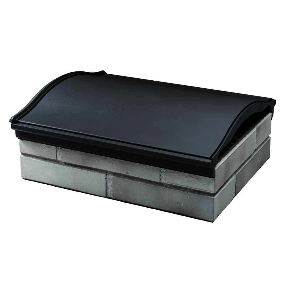 Парапет Zking Монблан Черный посадка на 1.5 кирпича (355/385мм) в Одинцово фото