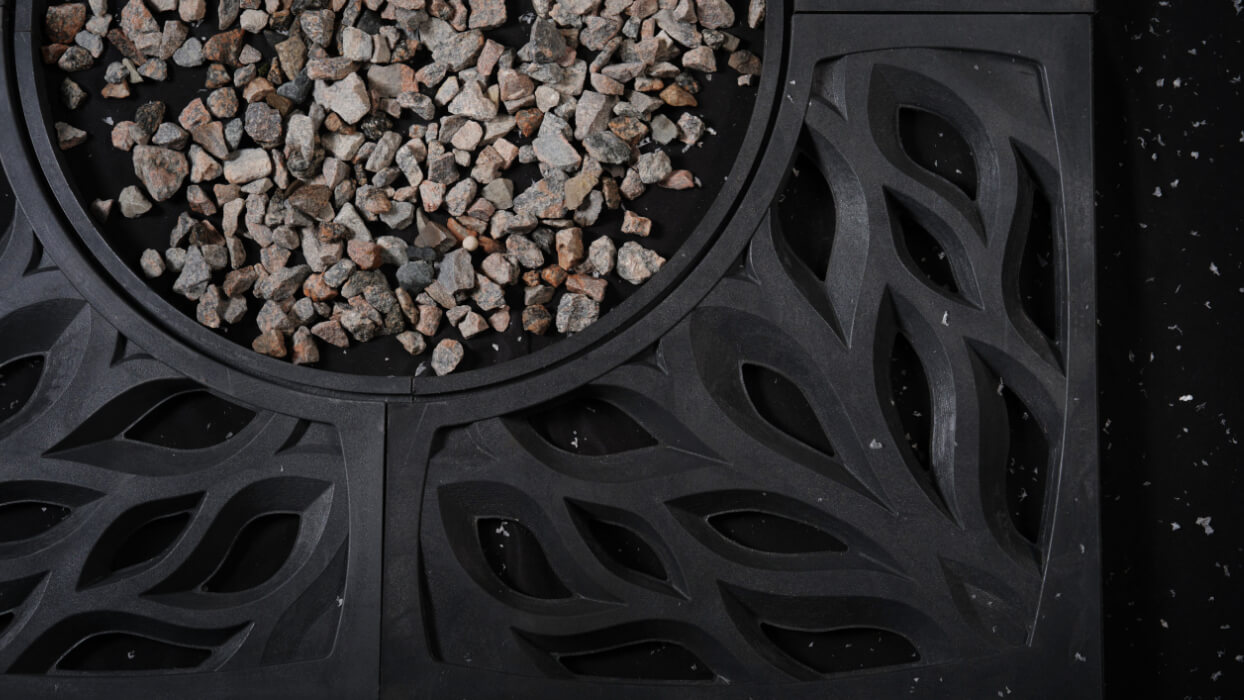 Приствольная решетка для дерева ZKING CRUST 1.2х1.2м Черная в Одинцово фото