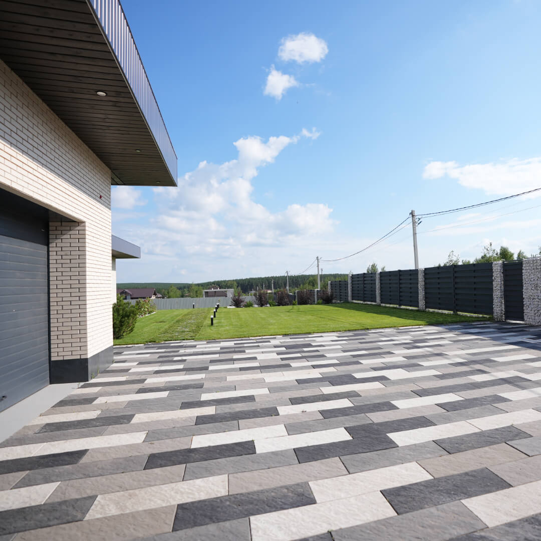 Шаговая плита STONE Черный Сланец 990х330х55мм в Одинцово фото